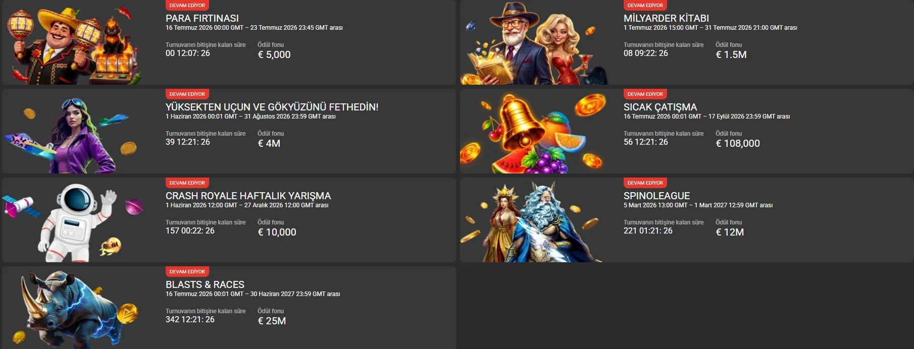 Casino: Volatilite ve Sonuç Dağılımı